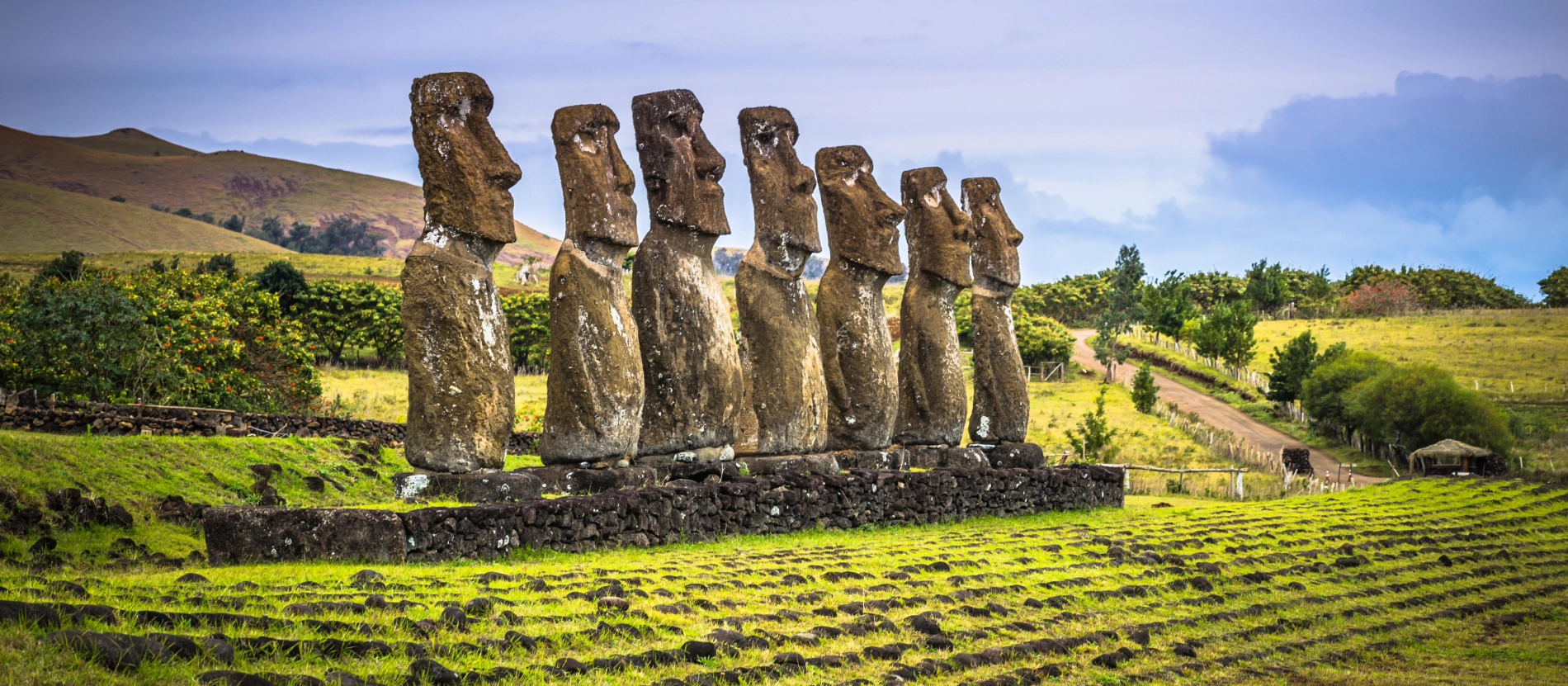 Banner_Chile_Påskön_Ahu Akivi_AdobeStock_171488552